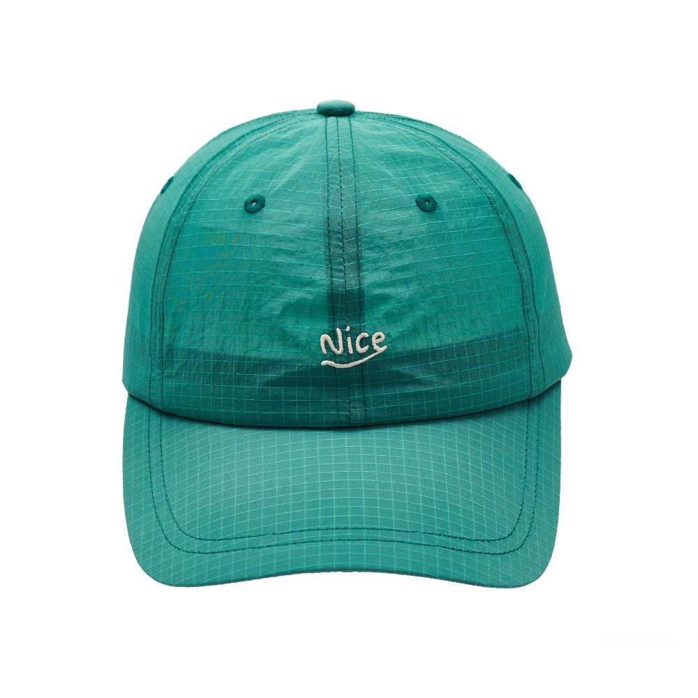 OEM Nylon Baseball Cap with Grid Texture Fabric | Custom Sports Hat Factory