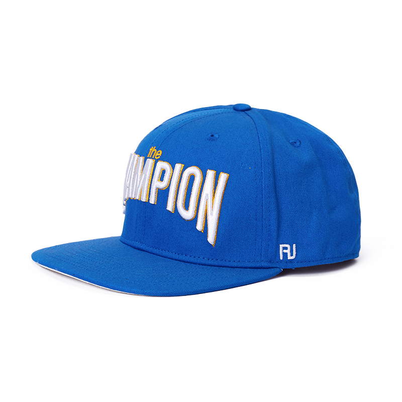 Custom Embroidered Blue Snapback Cap Manufacturer