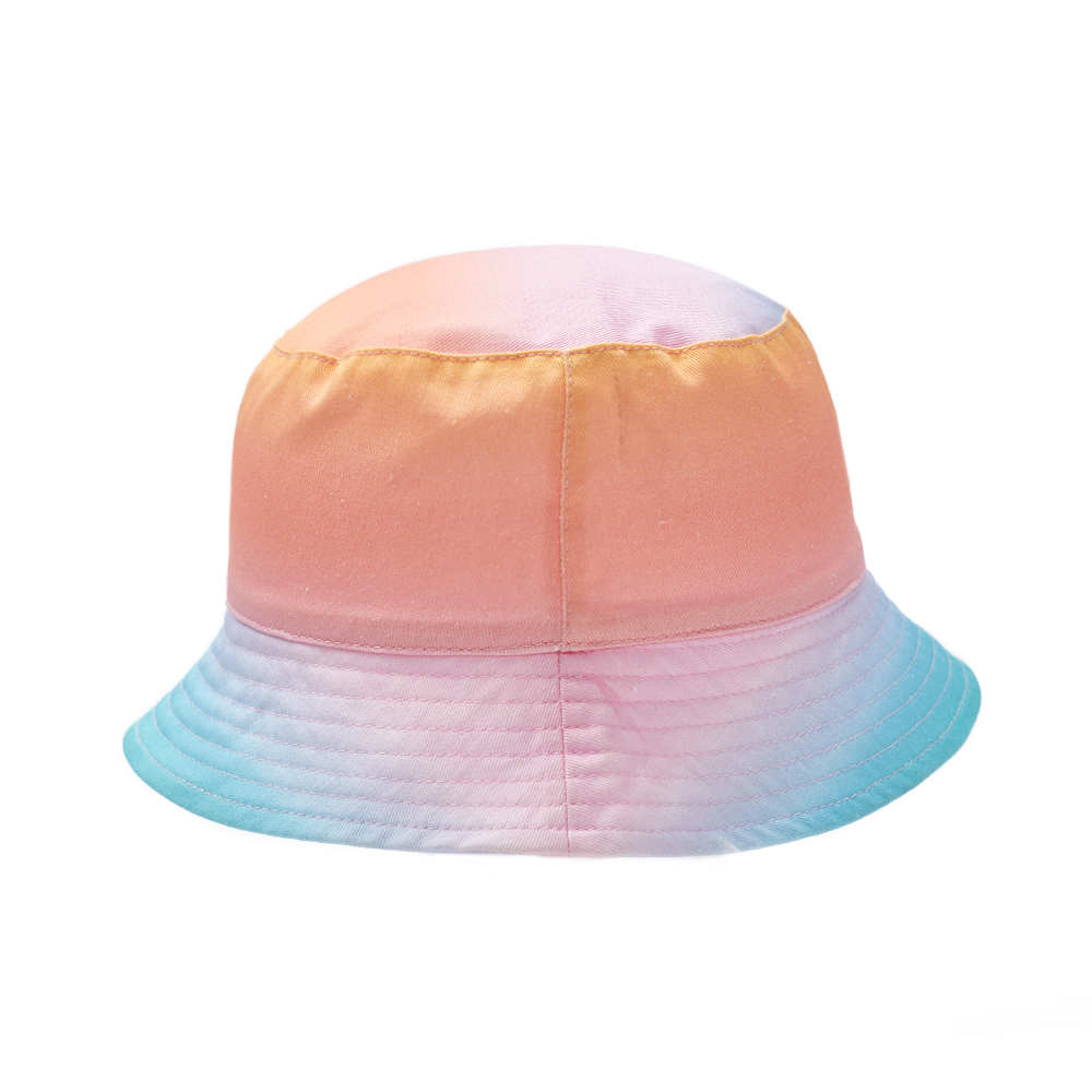 Custom Gradient Bucket Hat - OEM ODM Reversible Tie Dye Sun Hats Wholesale for Brands