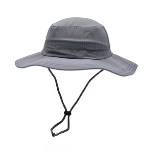 Custom Wide Brim Sun Hat Manufacturer, Outdoor UV Protection Hats with Chin Strap Wholesale OEM Supplier