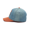 Wholesale Kids Denim Caps with Cartoon Lion Embroidery 