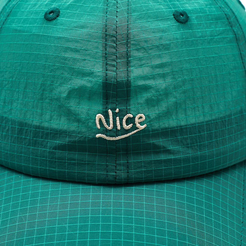 OEM Nylon Baseball Cap with Grid Texture Fabric | Custom Sports Hat Factory
