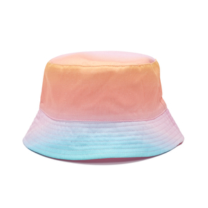 Custom Gradient Bucket Hat - OEM ODM Reversible Tie Dye Sun Hats Wholesale for Brands