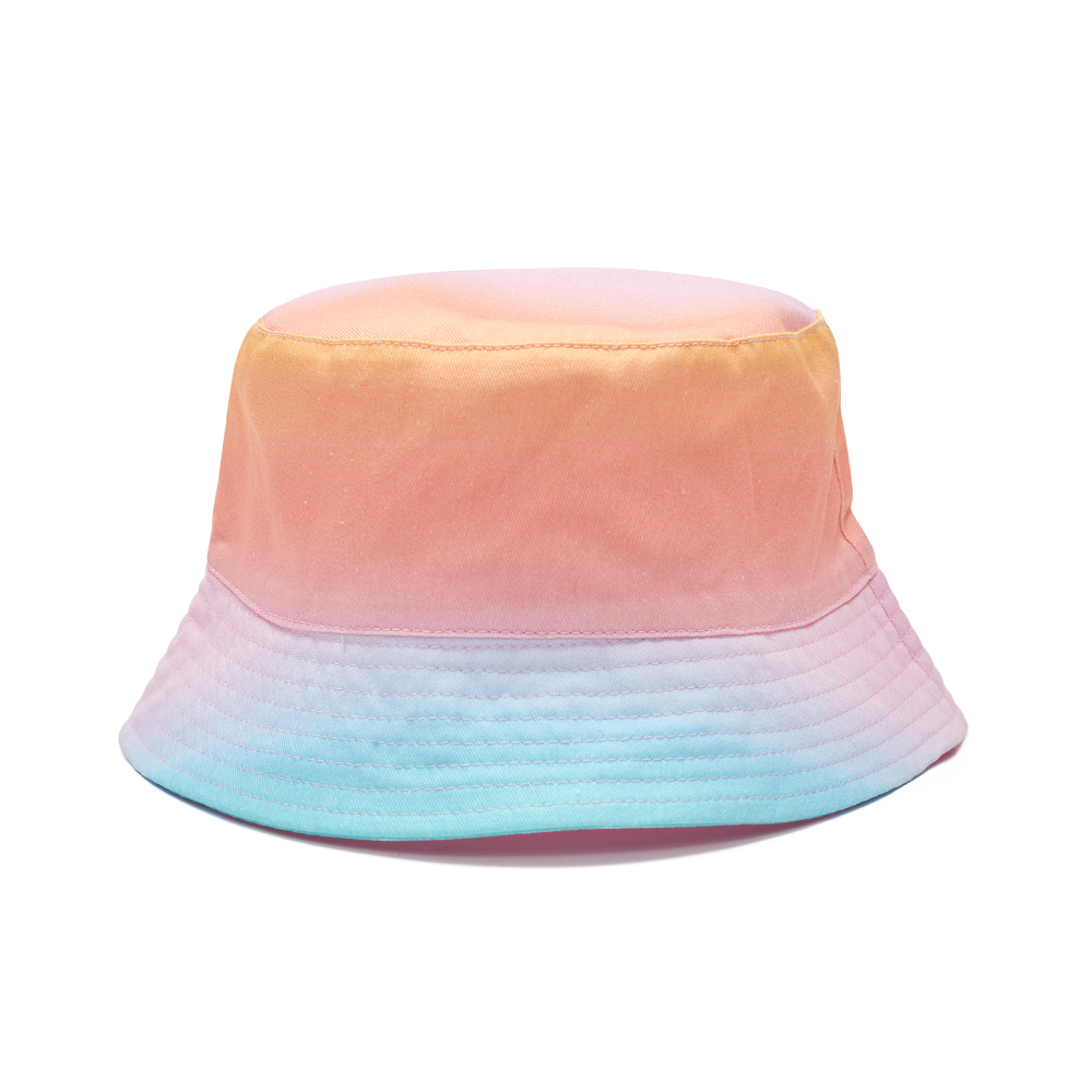 Custom Gradient Bucket Hat - OEM ODM Reversible Tie Dye Sun Hats Wholesale for Brands