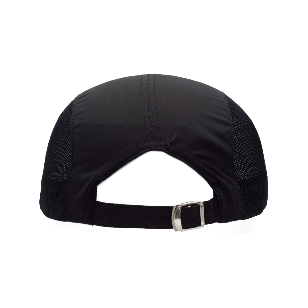 OEM 5-Panel Sports Cap with Reflective Trim | Printed Logo Athletic Hat Factory