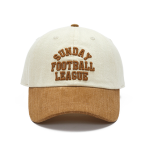 Custom Embroidered Letter Two-Tone Dad Hat Manufacturer