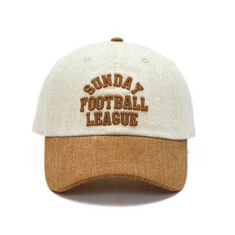 Custom Embroidered Letter Two-Tone Dad Hat Manufacturer