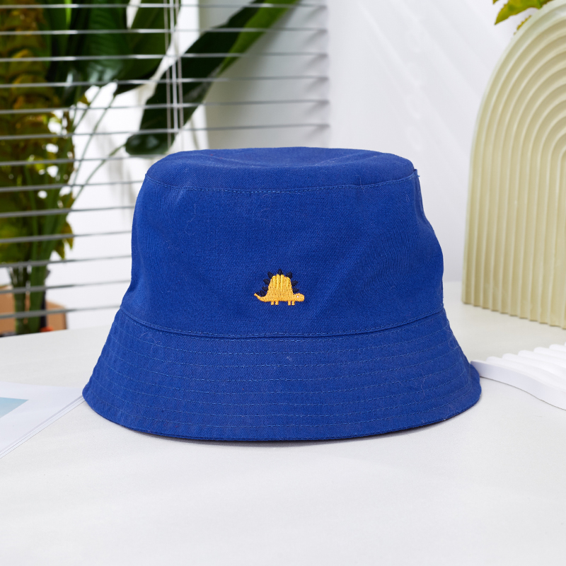 Custom Embroidered Dinosaur Bucket Hats | Kids Cap Manufacturer