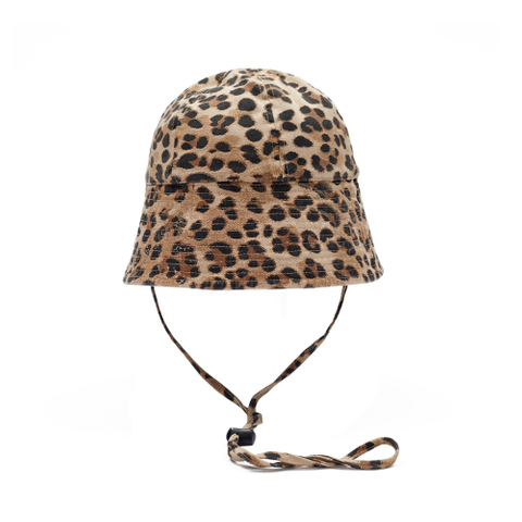 Custom Leopard Pattern Bucket Hat Manufacturer | OEM Deep Crown Casual Caps