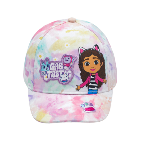 Custom Gabby‘s Dollhouse Tie-Dye Kids Baseball Cap | Officially Licensed Children’s Cap for Bulk Order