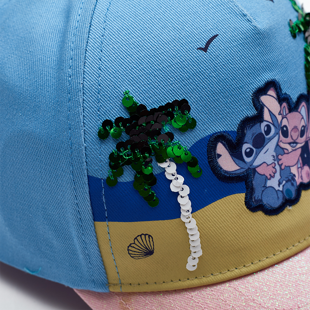 Custom Disney Stitch & Angel Kids Baseball Cap | Embroidered Character Hats Factory
