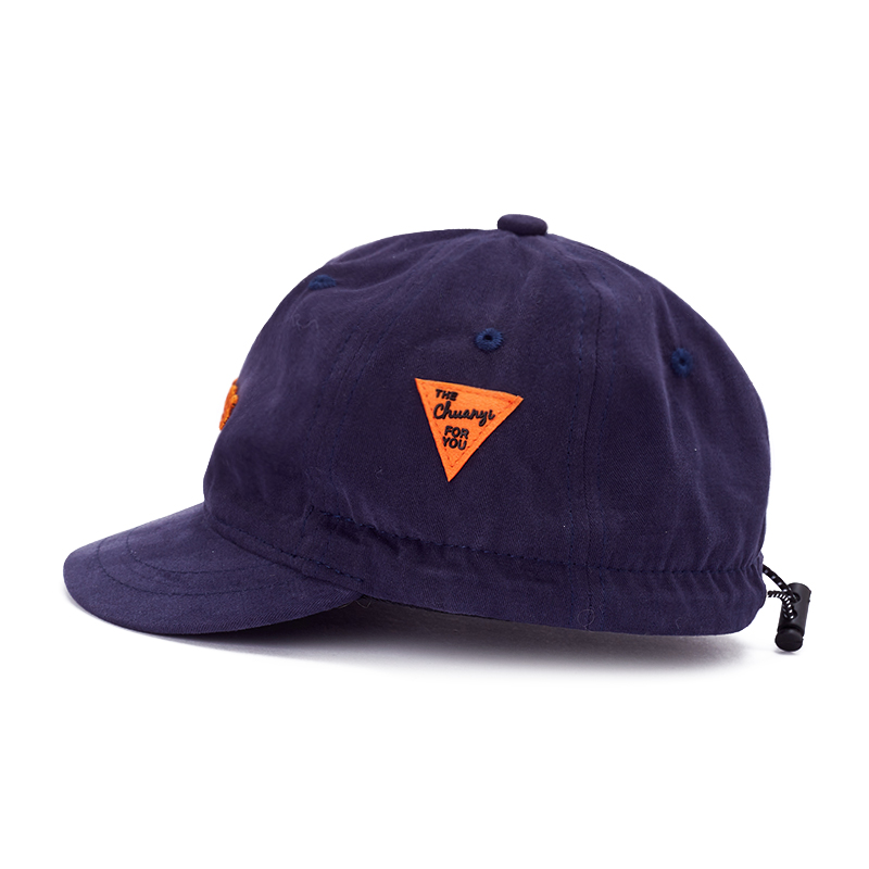 Custom Elastic Drawstring Short Brim 5 Panel Cap - OEM ODM Embroidered Cotton Streetwear Baseball Hats Wholesale