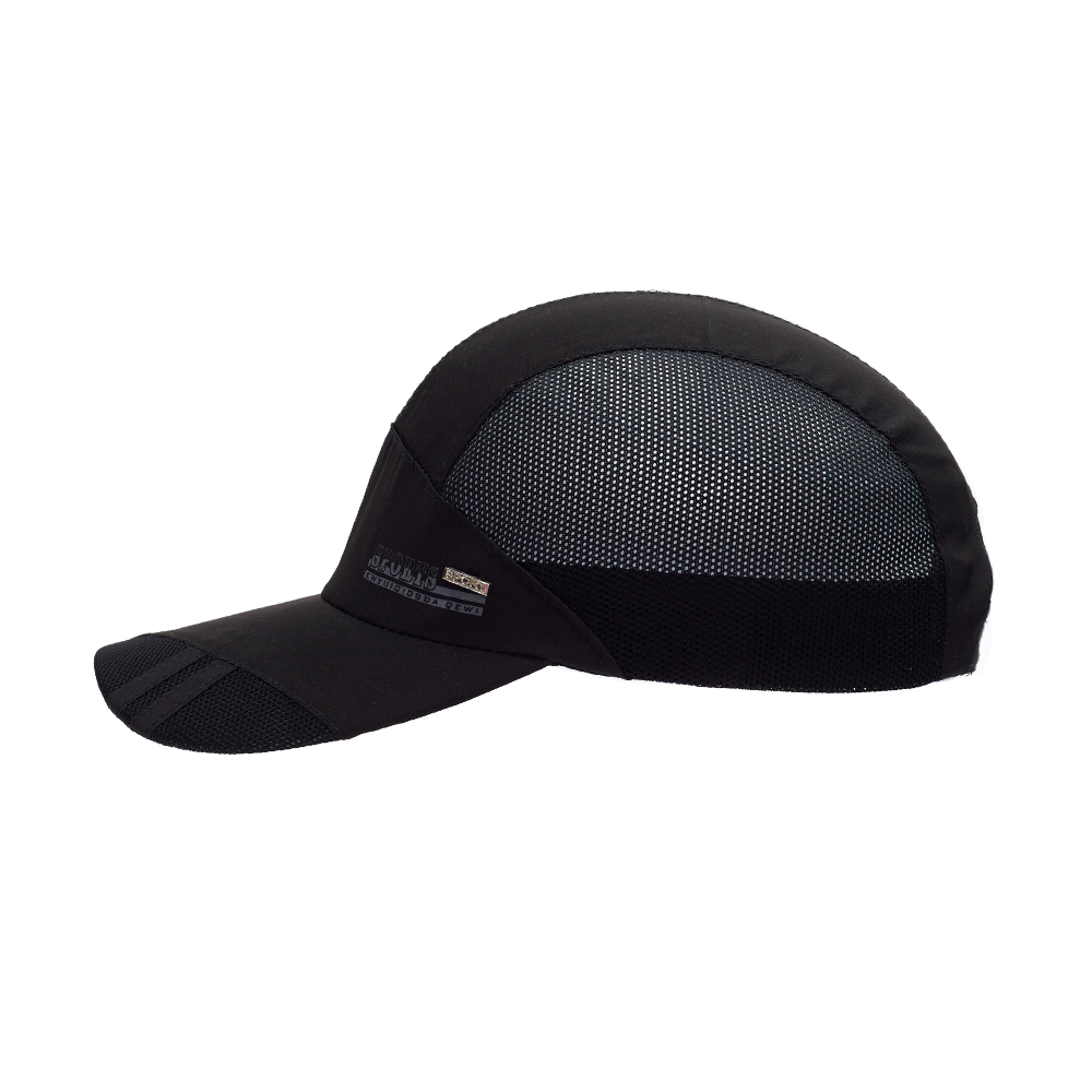 OEM 5-Panel Sports Cap with Reflective Trim | Printed Logo Athletic Hat Factory