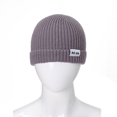 Custom Soft Knit Beanie Manufacturer | OEM Plain Grey Winter Caps Bulk