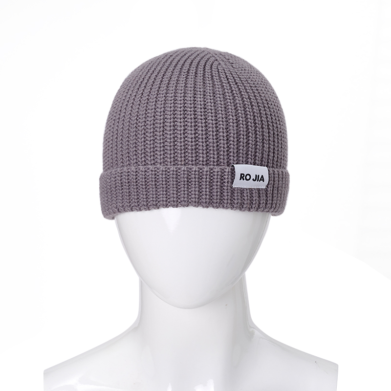 Custom Soft Knit Beanie Manufacturer | OEM Plain Grey Winter Caps Bulk