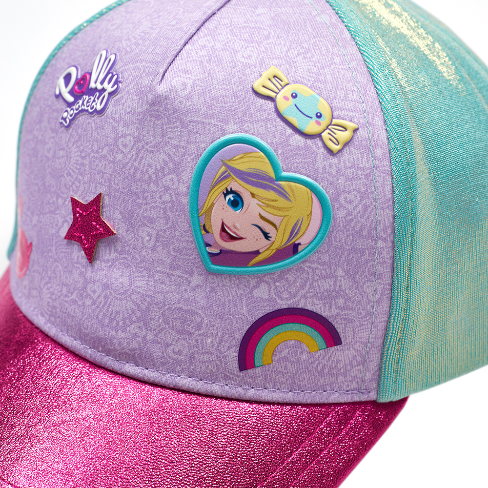 Custom Licensed Character Girls Baseball Cap | Glitter Brim Kids Hats Manufacturer