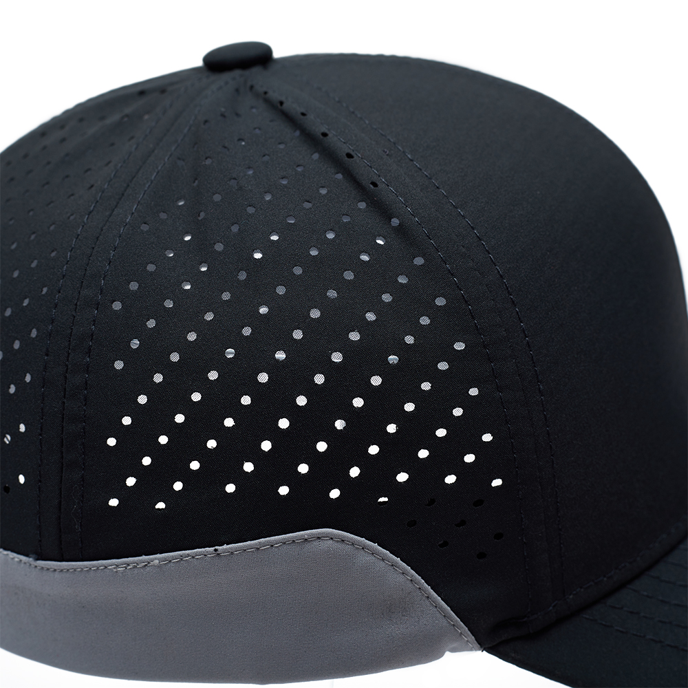 Custom Laser Perforated Mesh Sports Baseball Cap Manufacturer, Performance Caps Wholesale OEM Supplier
