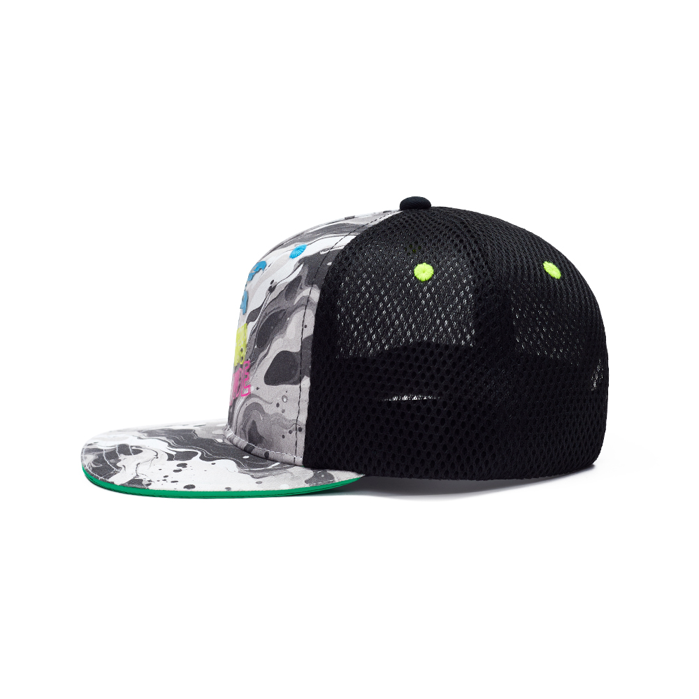 Custom Trucker Hat with Mesh Back and Embroidered Front Panel