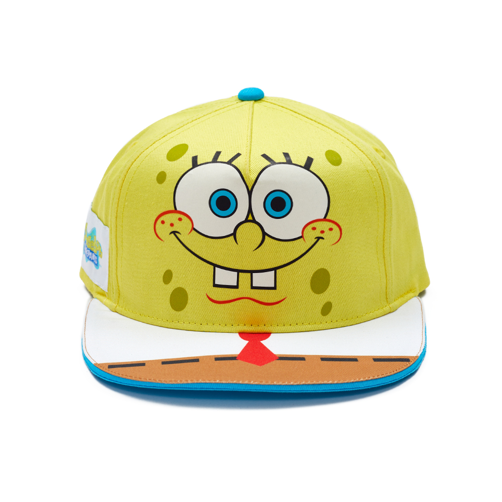 Wholesale Custom SpongeBob SquarePants Snapback Hats | OEM Cartoon Baseball Caps for Kids & Adults