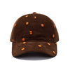 Custom 3D Embroidered Corduroy Dad Hat Manufacturer