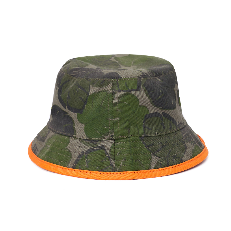 Custom Camo Dinosaur Embroidered Bucket Hats Manufacturer