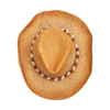 Wholesale Custom Straw Cowboy Hats with Seashell & Bead Decor Supplier
