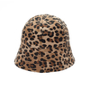 Custom Leopard Pattern Bucket Hat Manufacturer | OEM Deep Crown Casual Caps