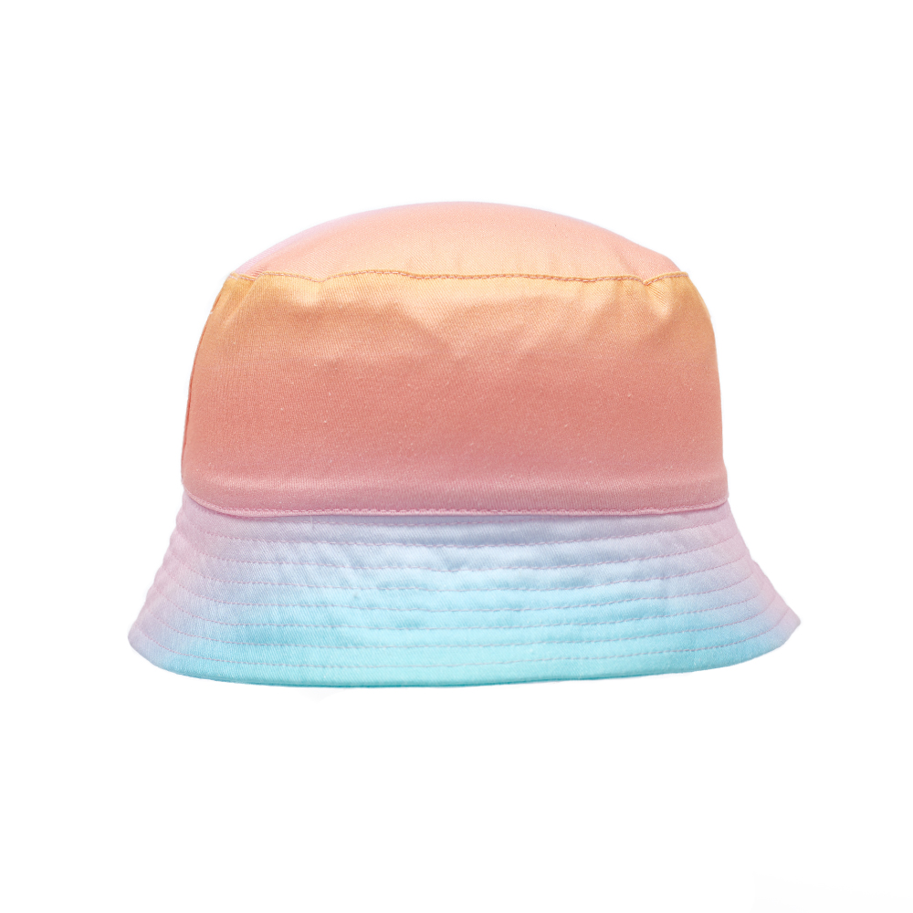 Custom Gradient Bucket Hat - OEM ODM Reversible Tie Dye Sun Hats Wholesale for Brands