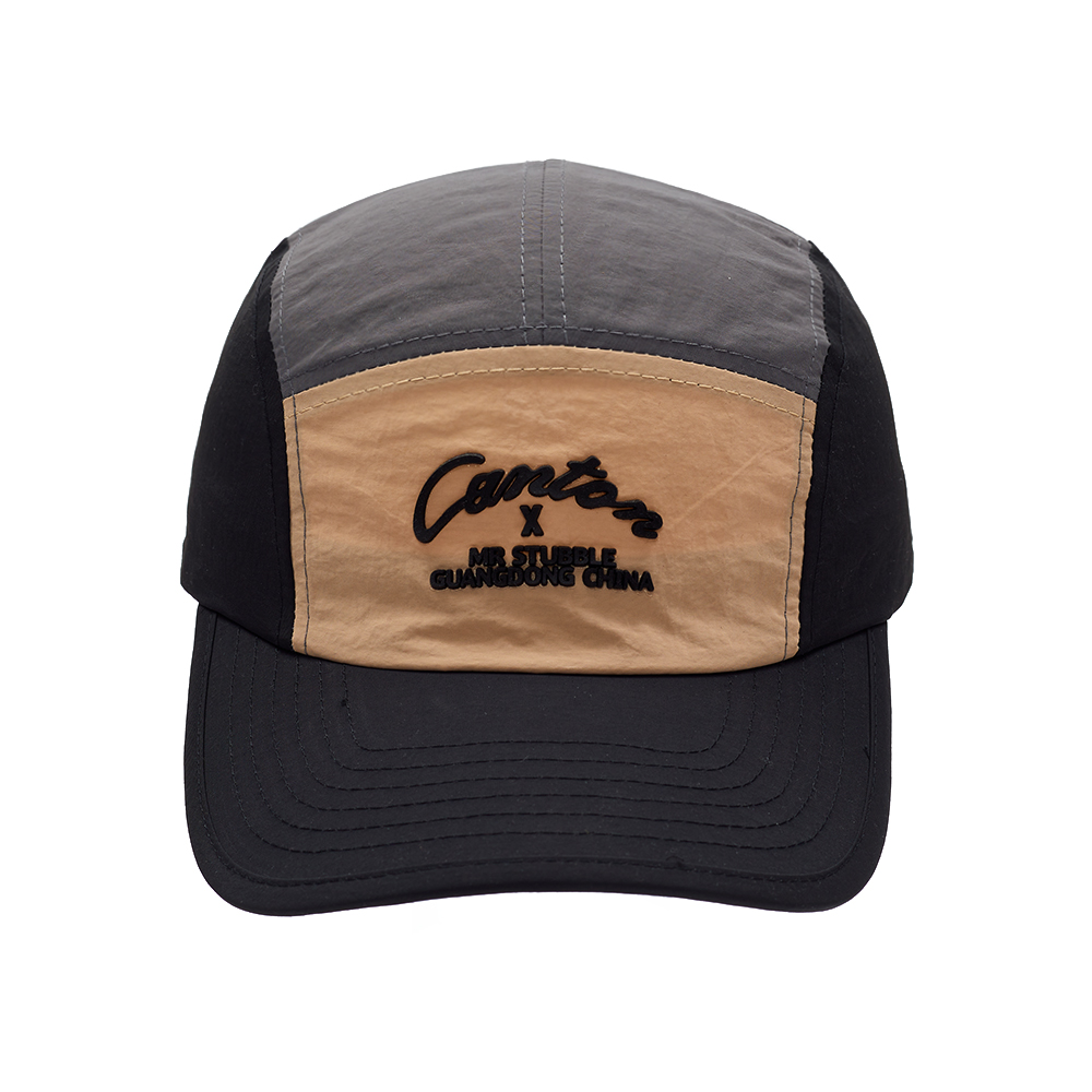 Custom 5-Panel Camper Cap Manufacturer, Embroidered Logo Streetwear Hats Wholesale OEM Supplier