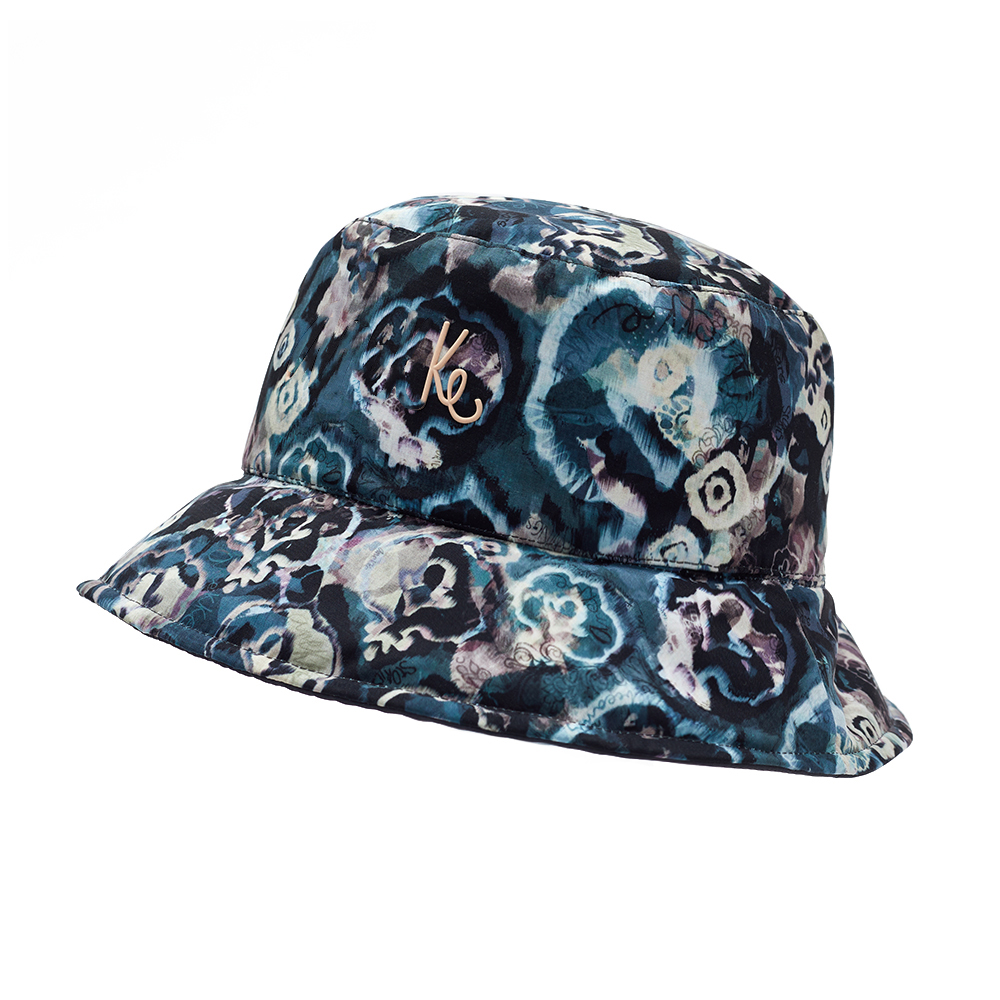 Custom Narrow Brim Deep Crown Bucket Hat | OEM Abstract Pattern Supplier