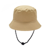 Custom Classic Khaki Bucket Hat Manufacturer | Neutral Color Casual Caps Bulk