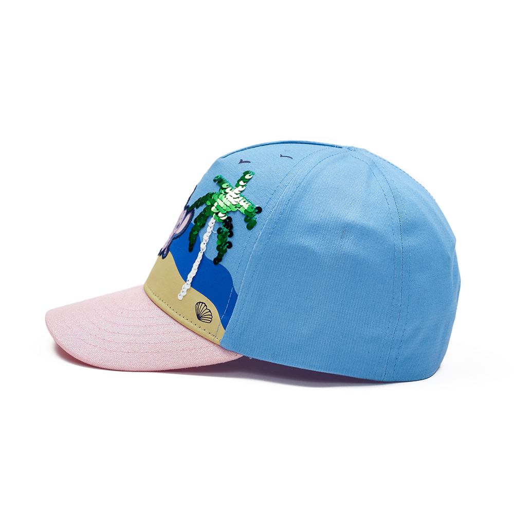 Custom Disney Stitch & Angel Kids Baseball Cap | Embroidered Character Hats Factory