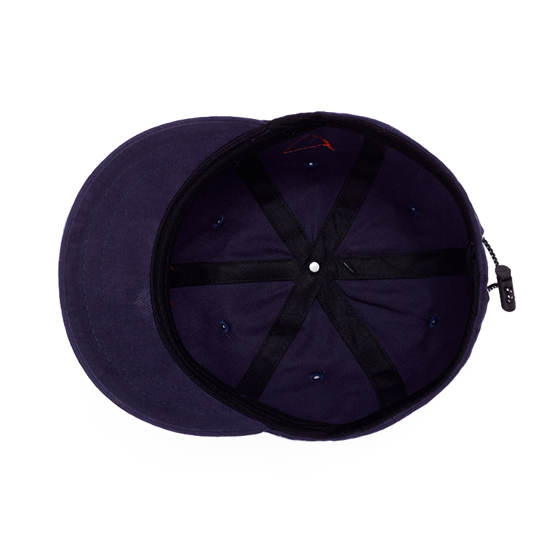 Custom Elastic Drawstring Short Brim 5 Panel Cap - OEM ODM Embroidered Cotton Streetwear Baseball Hats Wholesale