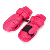 Wholesale Custom Waterproof Ski Mittens | Bright Pink Winter Snow Gloves Supplier