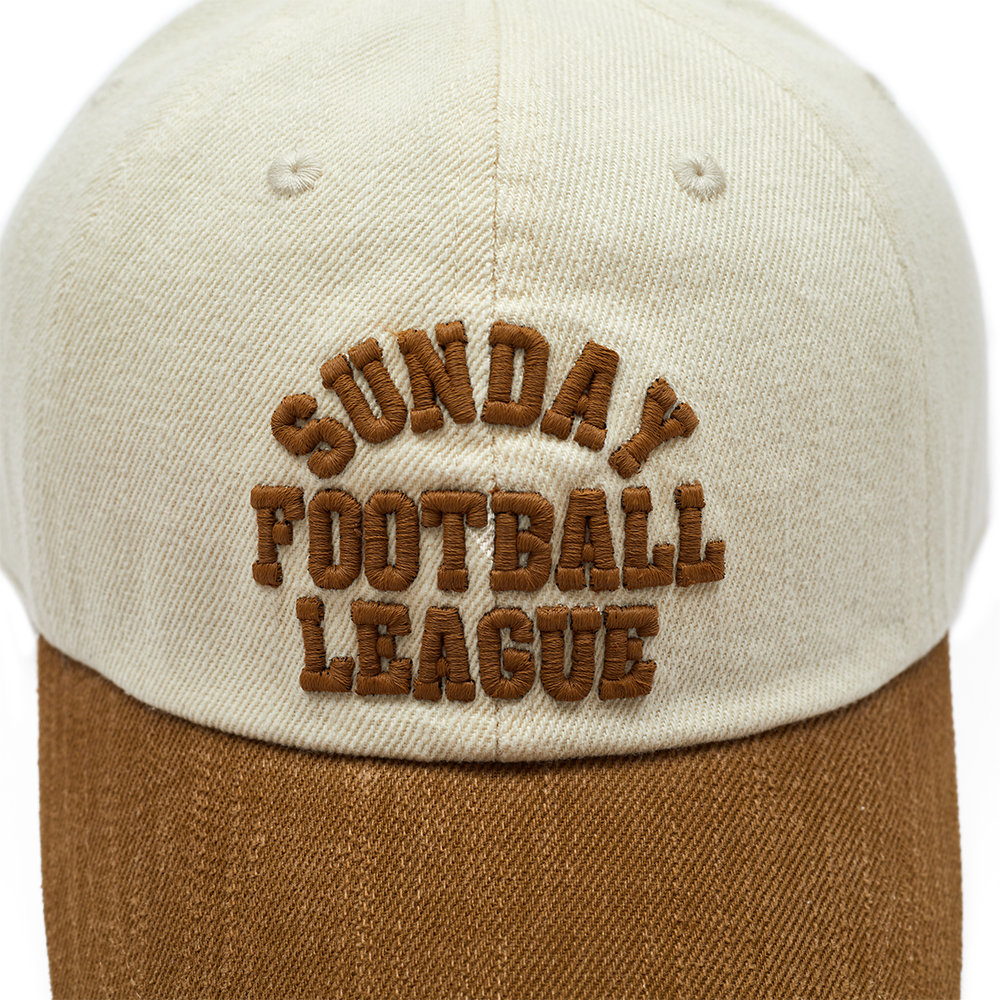 Custom Embroidered Letter Two-Tone Dad Hat Manufacturer