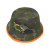 Custom Camo Dinosaur Embroidered Bucket Hats Manufacturer