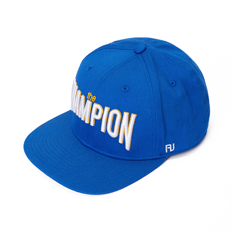Custom Embroidered Blue Snapback Cap Manufacturer