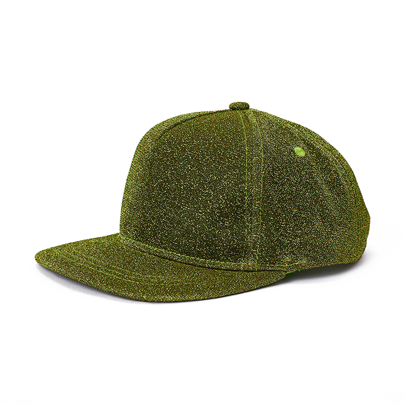 Custom Shiny Snapback Cap with Flat Brim | OEM Fashion Hat Supplier