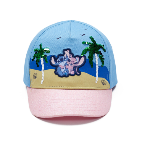 Custom Disney Stitch & Angel Kids Baseball Cap | Embroidered Character Hats Factory