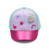 Custom Licensed Character Girls Baseball Cap | Glitter Brim Kids Hats Manufacturer