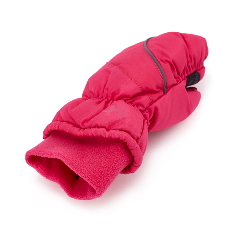Wholesale Custom Waterproof Ski Mittens | Bright Pink Winter Snow Gloves Supplier