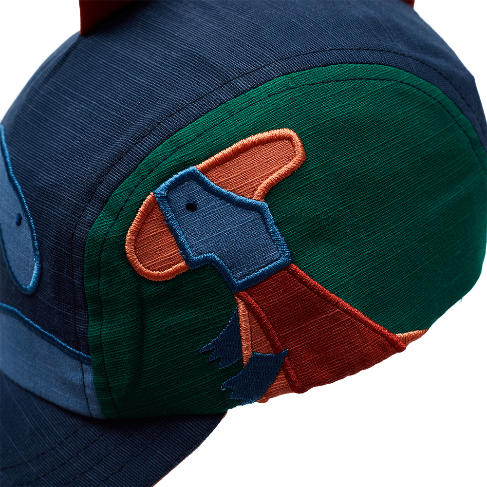 Wholesale Custom Kids Dinosaur Baseball Hats with 3D Back Spikes