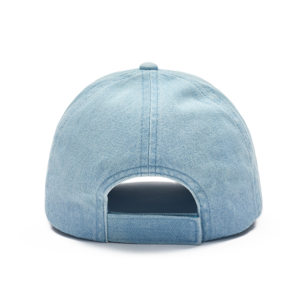 Wholesale Custom Butterfly Denim Baseball Cap for Kids OEM