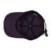 Wholesale Dark Brown Baseball Hats with Heart Patch & Frayed Edge
