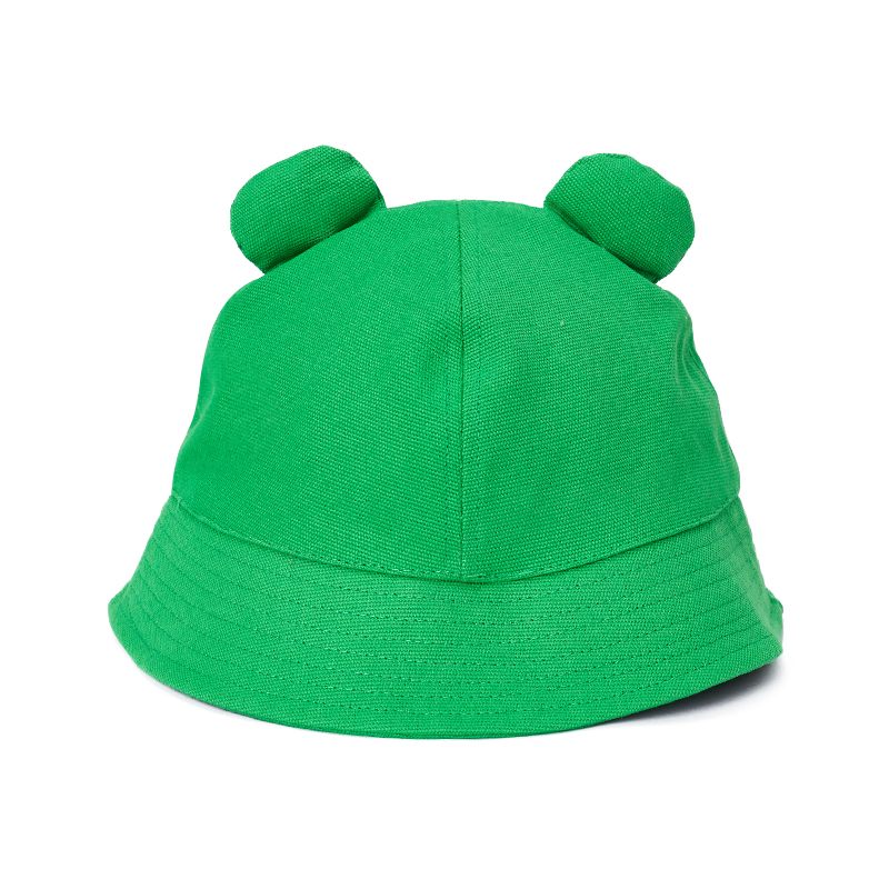 Custom Green Cartoon Frog Bucket Hat Supplier - OEM Bucket Hat Factory