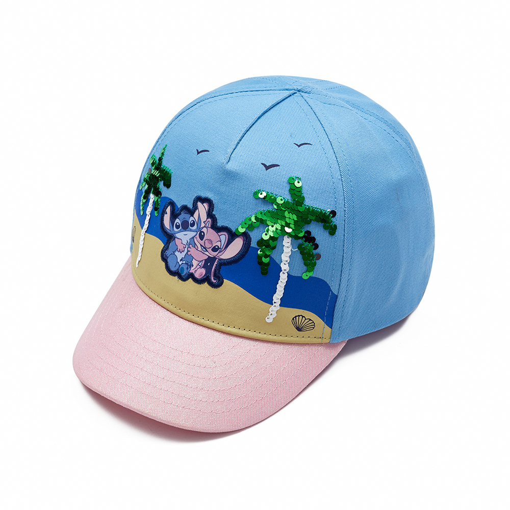 Custom Disney Stitch & Angel Kids Baseball Cap | Embroidered Character Hats Factory