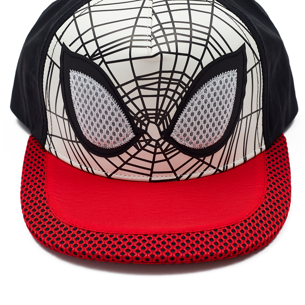 Custom Kids Spider-Man License Snapback Cap - OEM ODM Cartoon Printed Mesh Brim Baseball Hats Wholesale