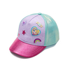 Custom Licensed Character Girls Baseball Cap | Glitter Brim Kids Hats Manufacturer
