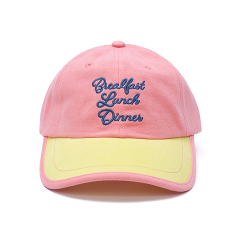 OEM Baseball Cap with Colorful Two-Tone Handwritten Style Embroidery