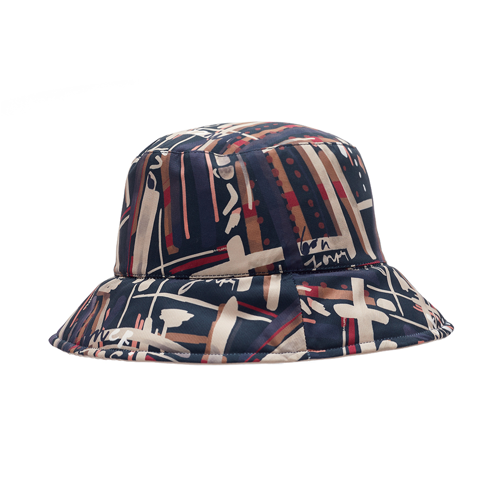Custom Multi-Color Abstract Bucket Hat Manufacturer | OEM Painted Style Caps Bulk